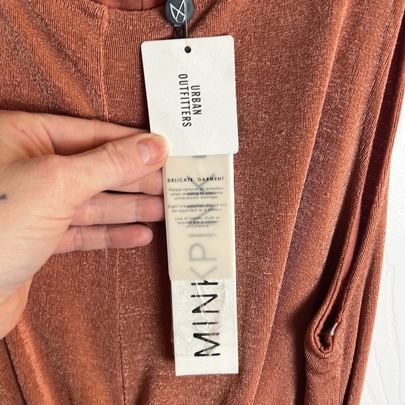 Mink Pink Forbidden Love Twist Slinky Mini Dress - Picture 5 of 5